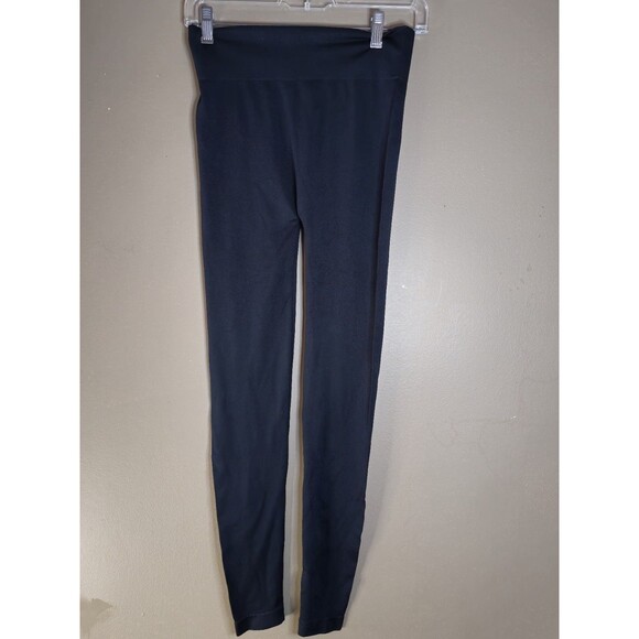 New Mix Elastic Waist Stretch Soft Leggings Women One Size Black - Picture 1 of 9